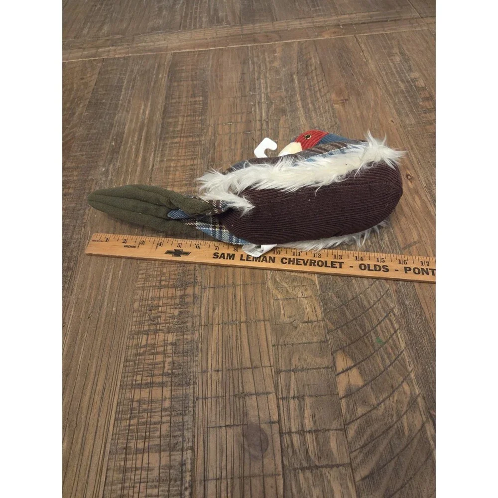 NWT Woolrich Pheasant Dog Toy With Duck Call Sound Vintage